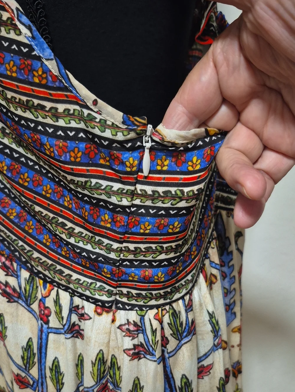 Anthropologie Valerie Embroidered Maxi Dress Sz 16 Excellent Condition - Picture 6 of 15